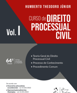 Curso de Direito Processual Civil Volume 1