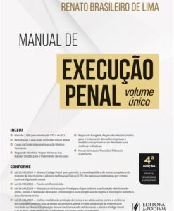 Manual de Execução Penal - Volume Único