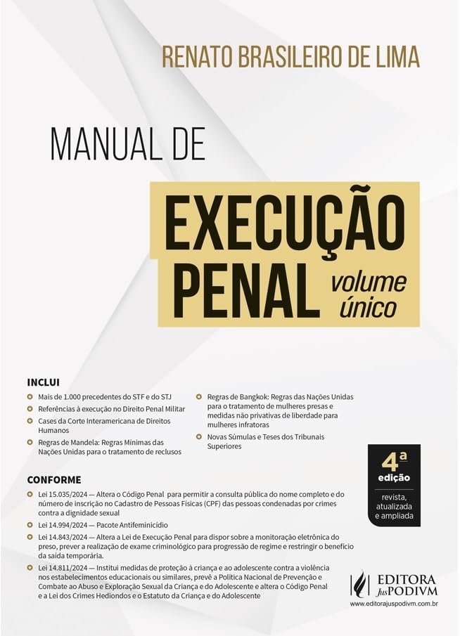 manualdeexecuçãopenal
