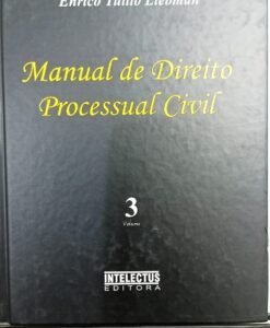 Manual de Direito Processual Civil - 3 volumes capa dura