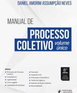 Manual de Processo Coletivo - volume único